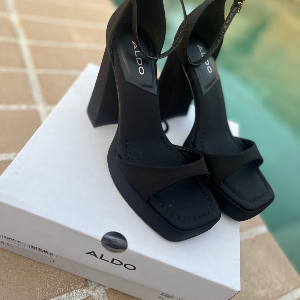 ALDO Black Women's Heeled Sandals
